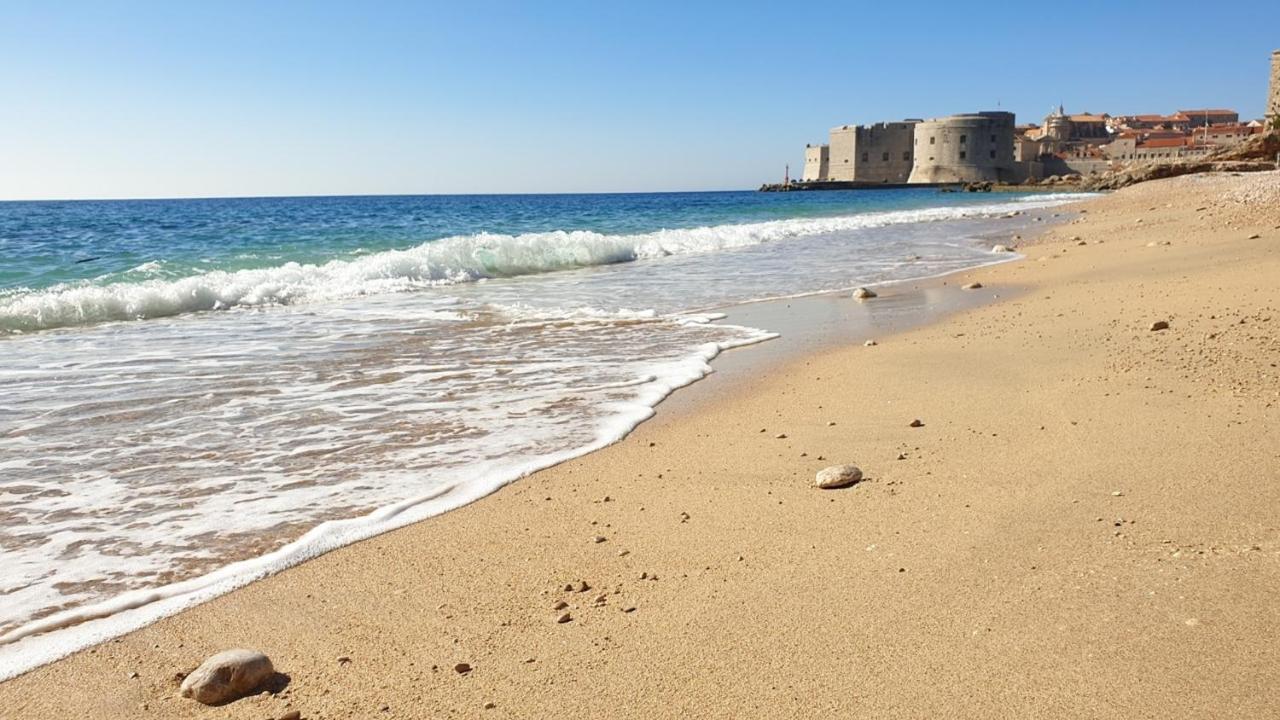 Luxury Beachfront Apartment Banje Ragusa Esterno foto